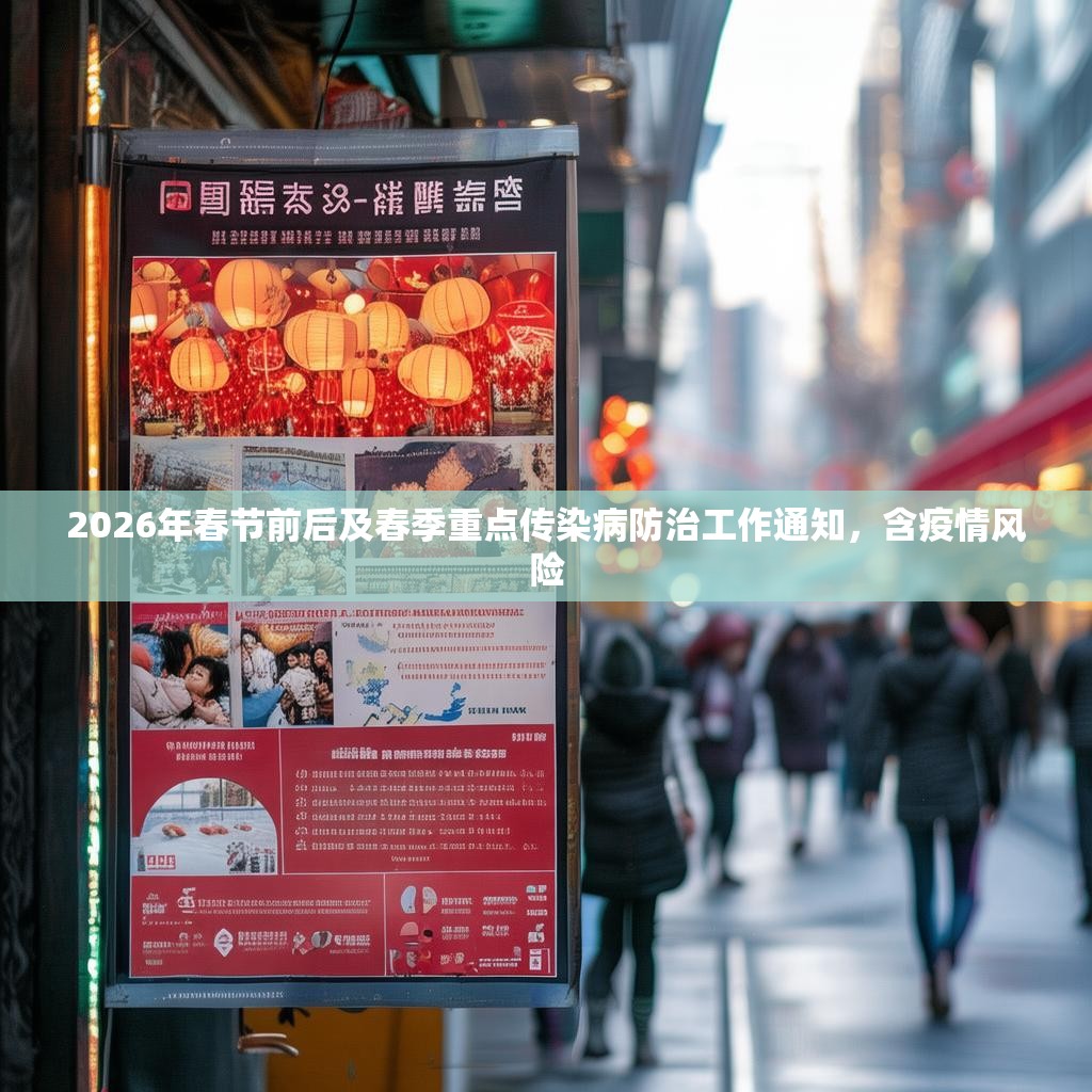 详细阅读:2026年春节前后及春季重点传染病防治工作通知,含疫情风险 2026年春节前后及春季重点传染病防治工作通知,含疫情风险