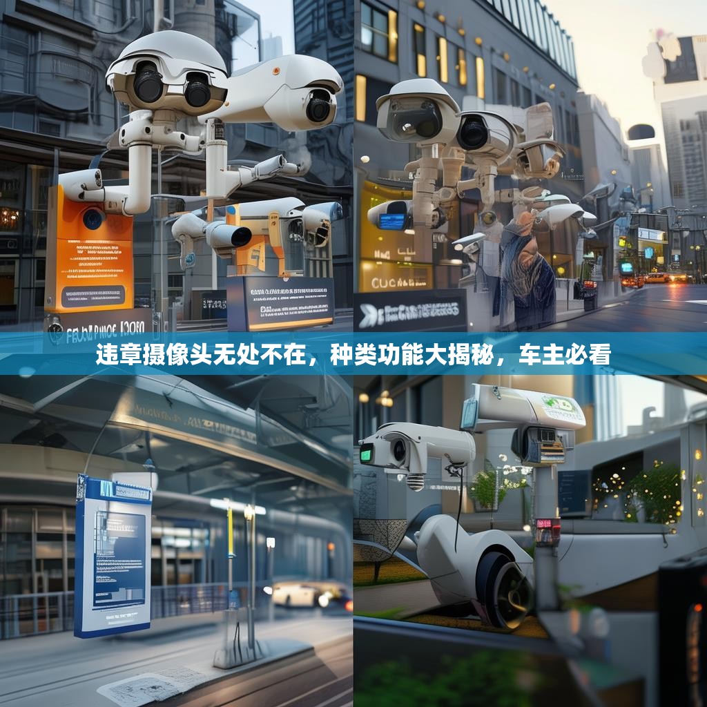 违章摄像头无处不在,种类功能大揭秘,车主必看