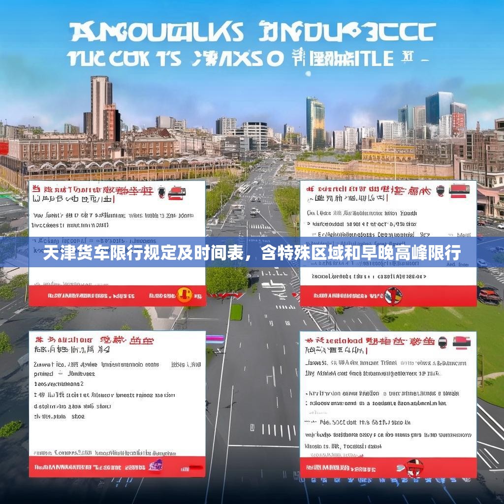 天津货车限行规定及时间表,含特殊区域和早晚高峰限行