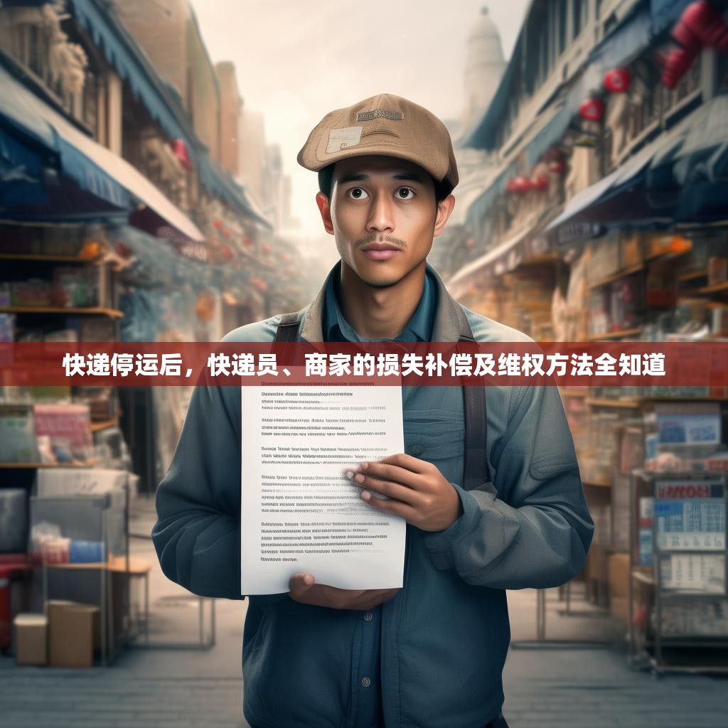 快递停运后，快递员、商家的损失补偿及维权方法全知道