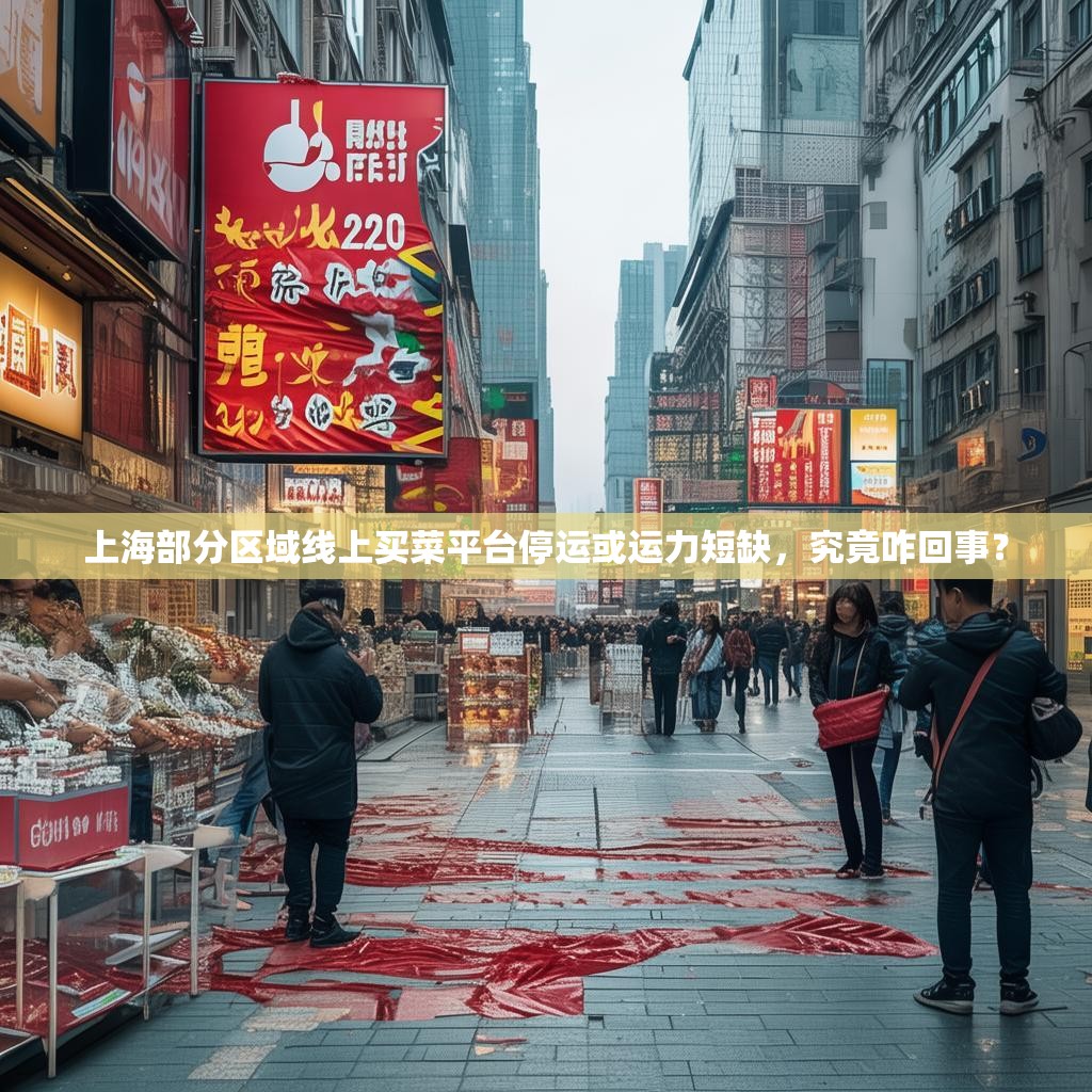 上海部分区域线上买菜平台停运或运力短缺，究竟咋回事？