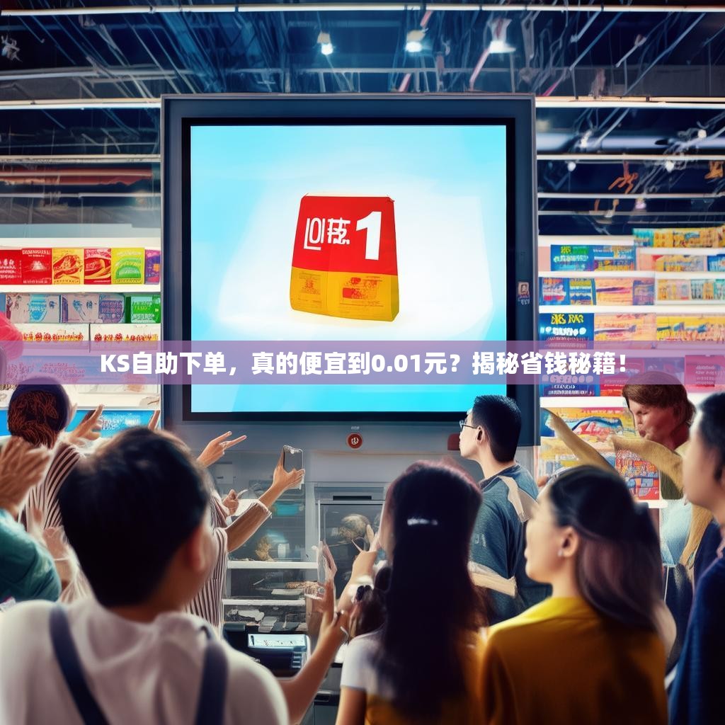 KS自助下单，真的便宜到0.01元？揭秘省钱秘籍！