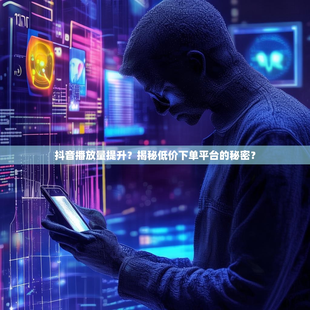 抖音播放量提升?揭秘低价下单平台的秘密?