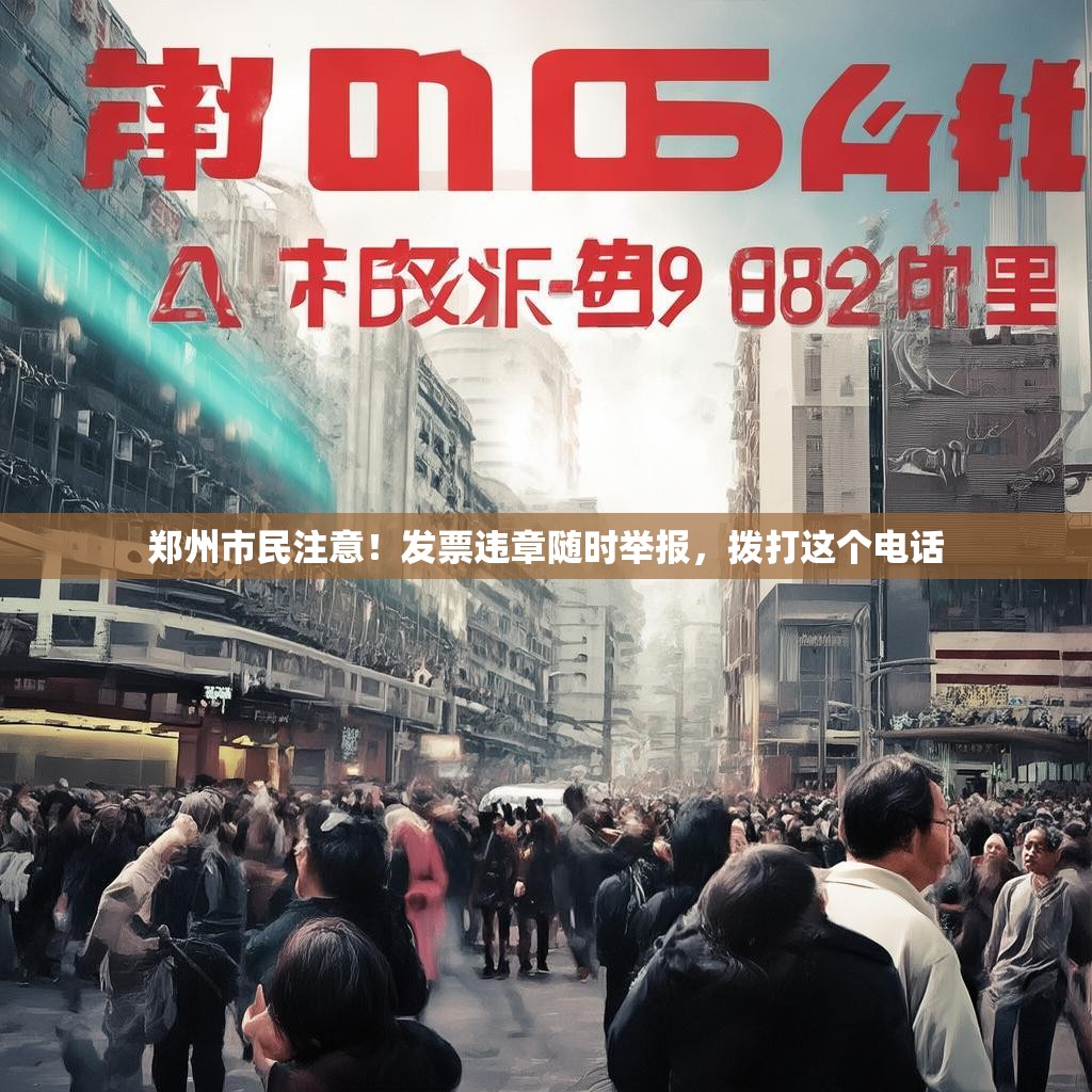 郑州市民注意!发票违章随时举报,拨打这个电话