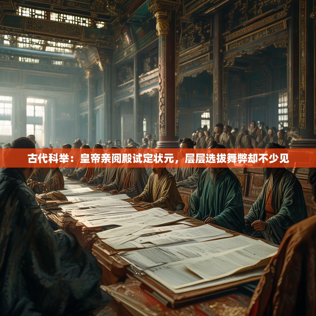 古代科举:皇帝亲阅殿试定状元,层层选拔舞弊却不少见