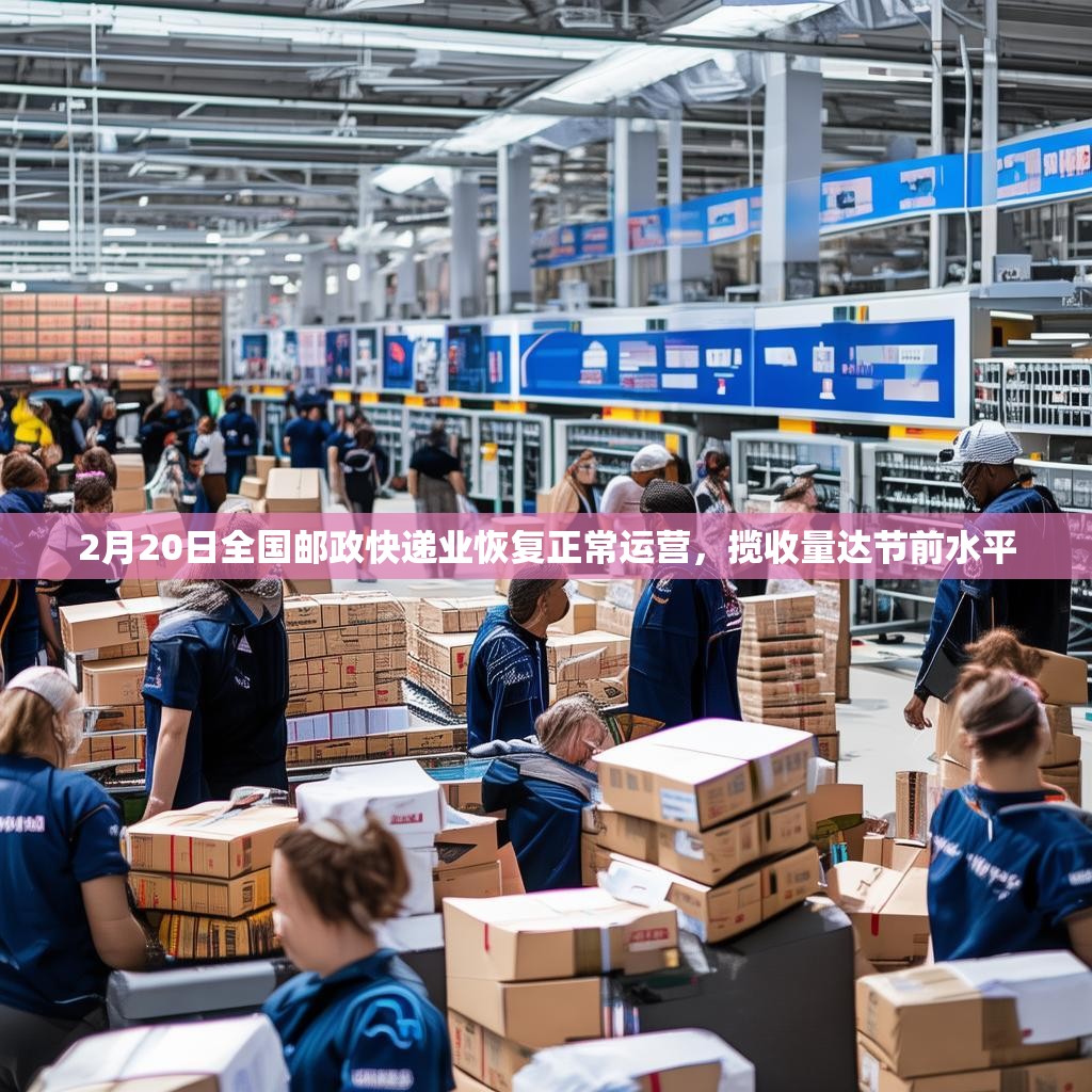 2月20日全国邮政快递业恢复正常运营，揽收量达节前水平
