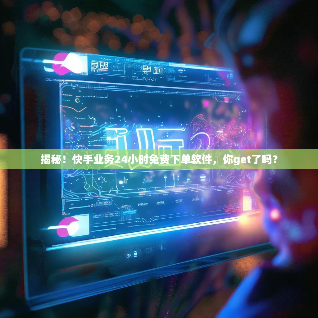 揭秘!快手业务24小时免费下单软件,你get了吗?