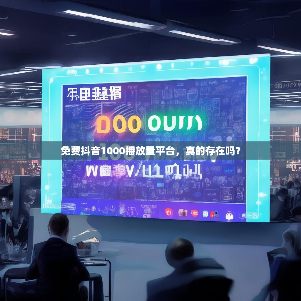 免费抖音1000播放量平台，真的存在吗？