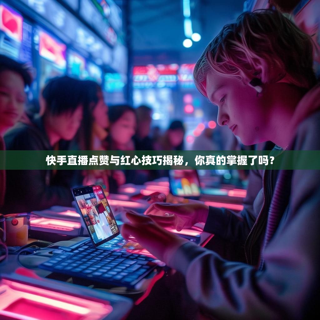 快手直播点赞与红心技巧揭秘，你真的掌握了吗？