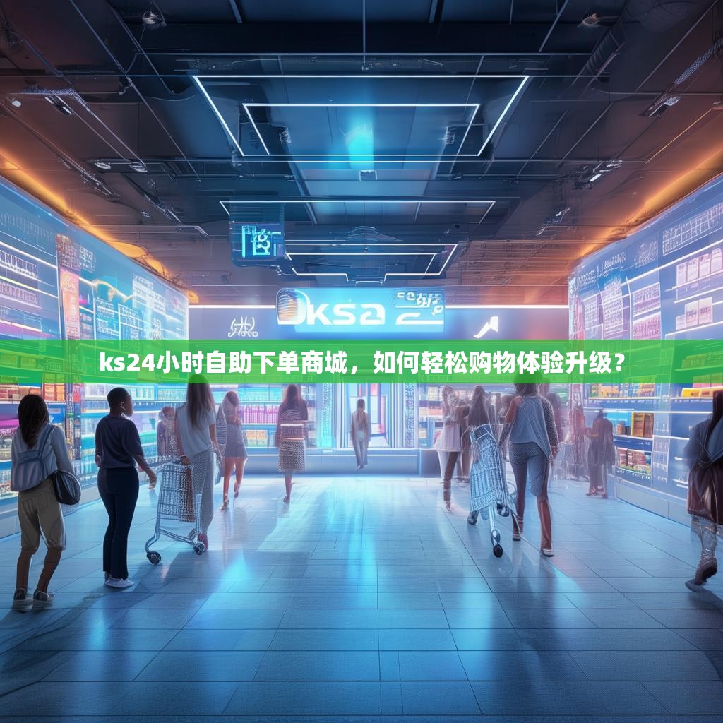 ks24小时自助下单商城，如何轻松购物体验升级？