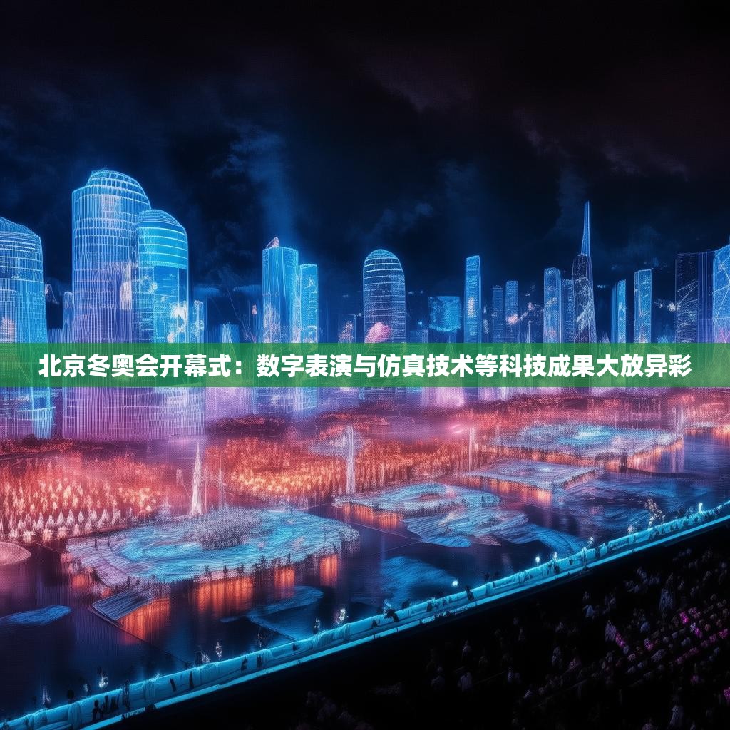 北京冬奥会开幕式:数字表演与仿真技术等科技成果大放异彩