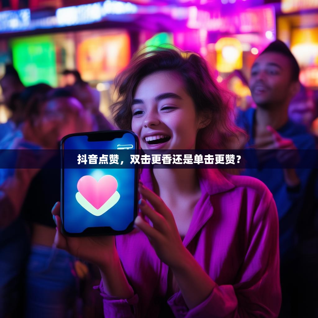 抖音点赞，双击更香还是单击更赞？