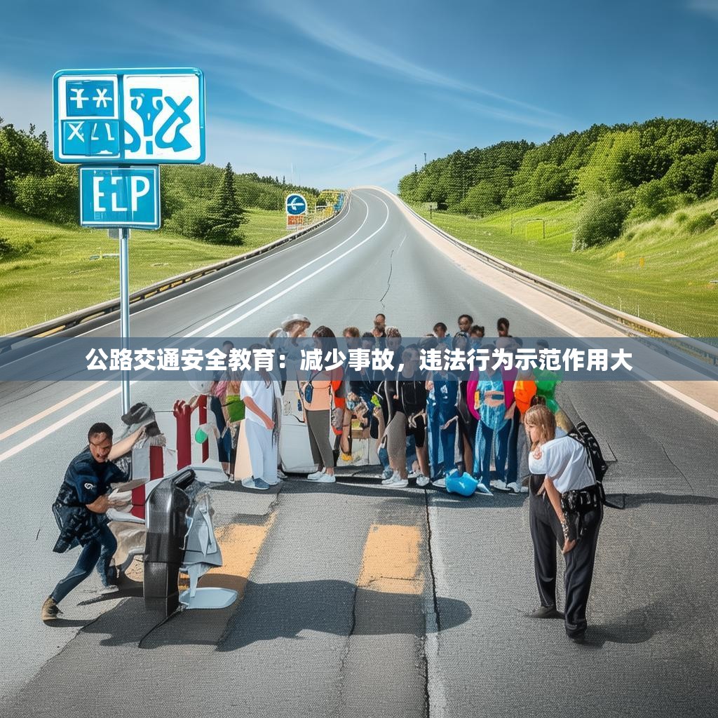 公路交通安全教育:减少事故,违法行为示范作用大