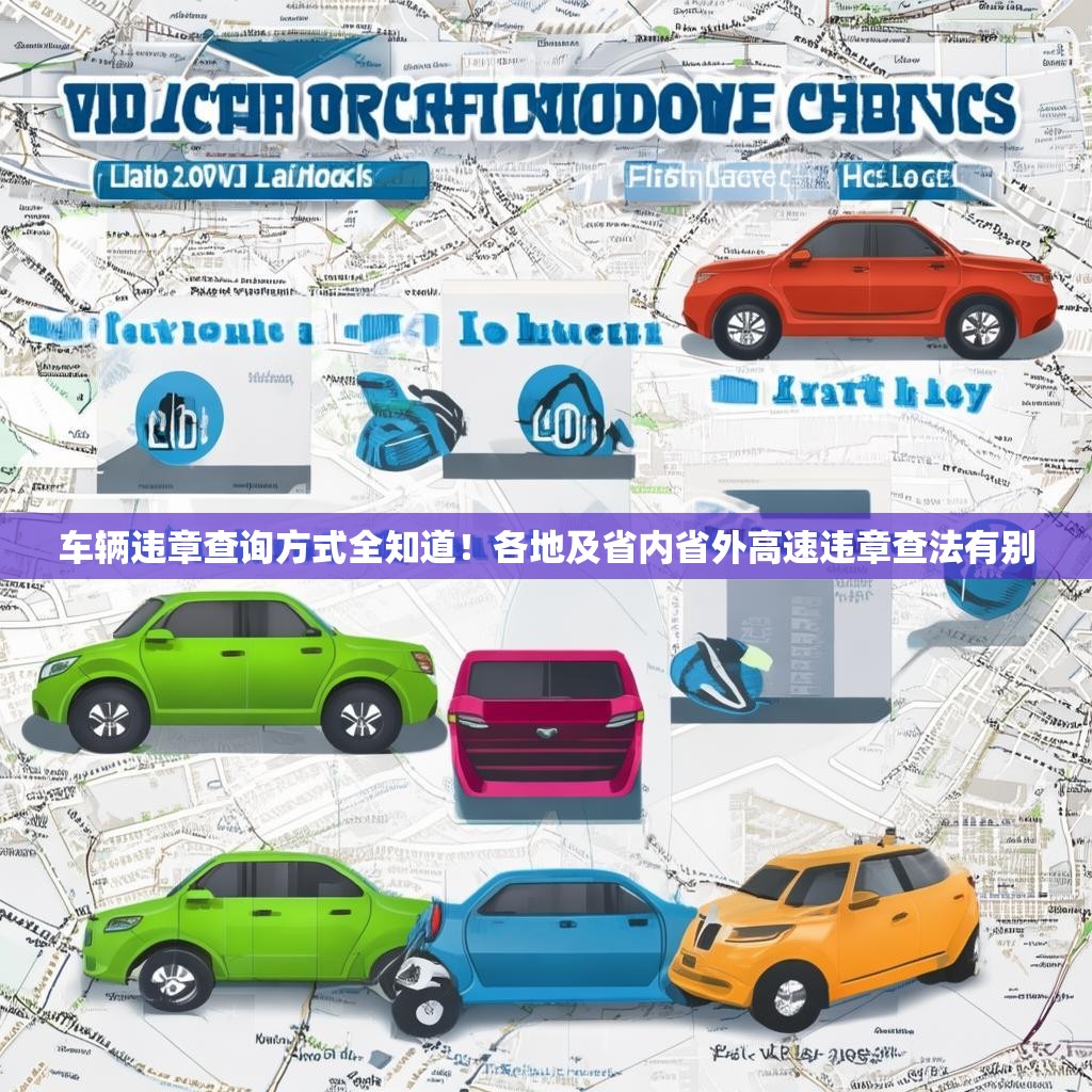 车辆违章查询方式全知道！各地及省内省外高速违章查法有别