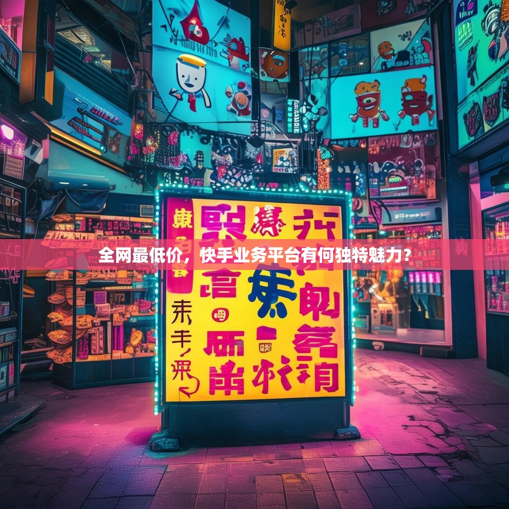 全网最低价，快手业务平台有何独特魅力？