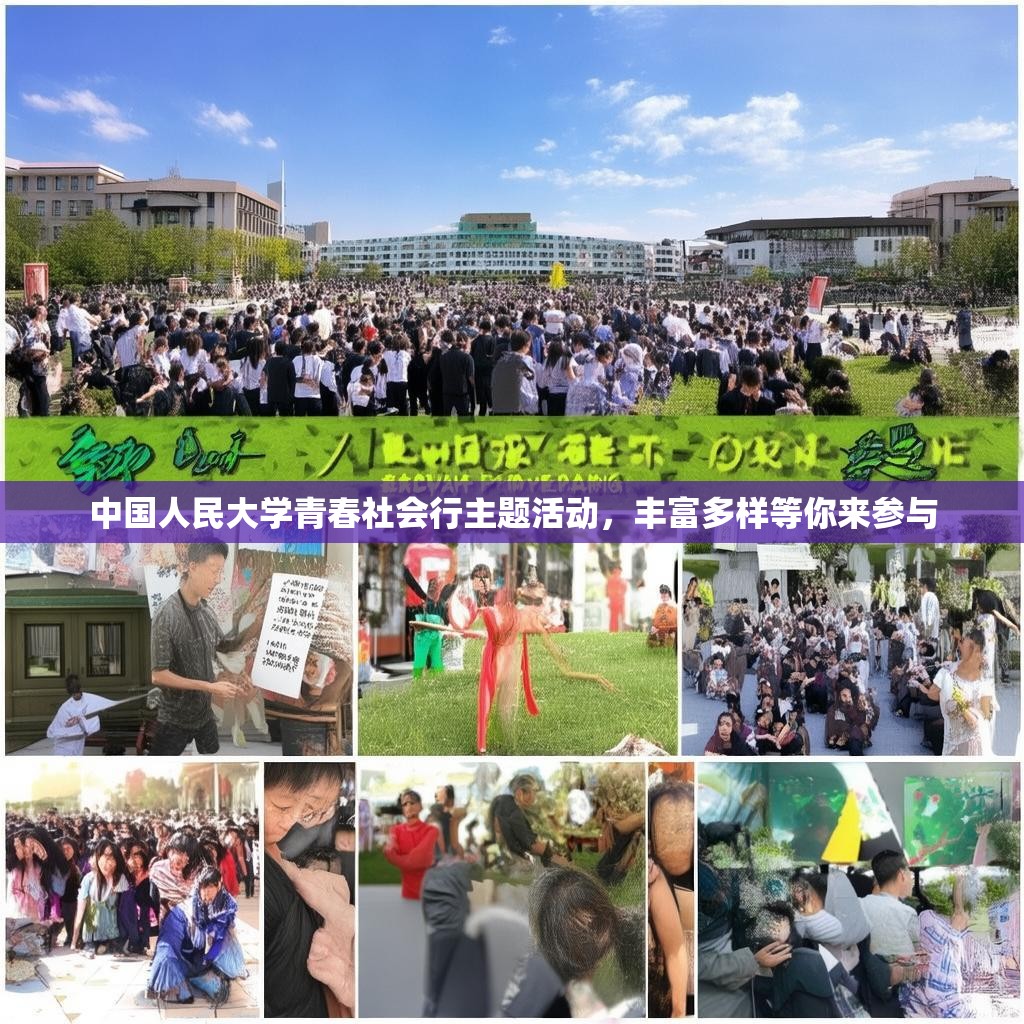 中国人民大学青春社会行主题活动,丰富多样等你来参与