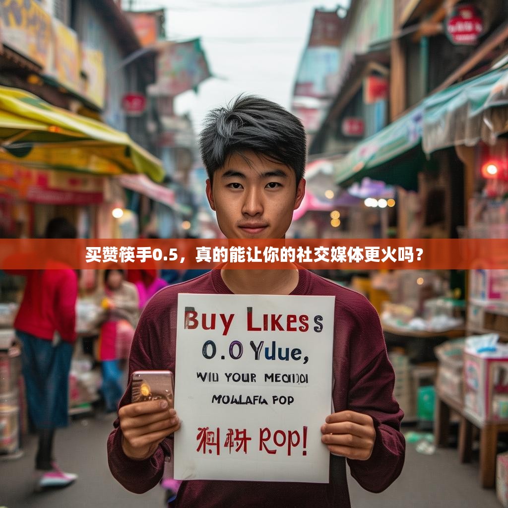 买赞筷手0.5,真的能让你的社交媒体更火吗?