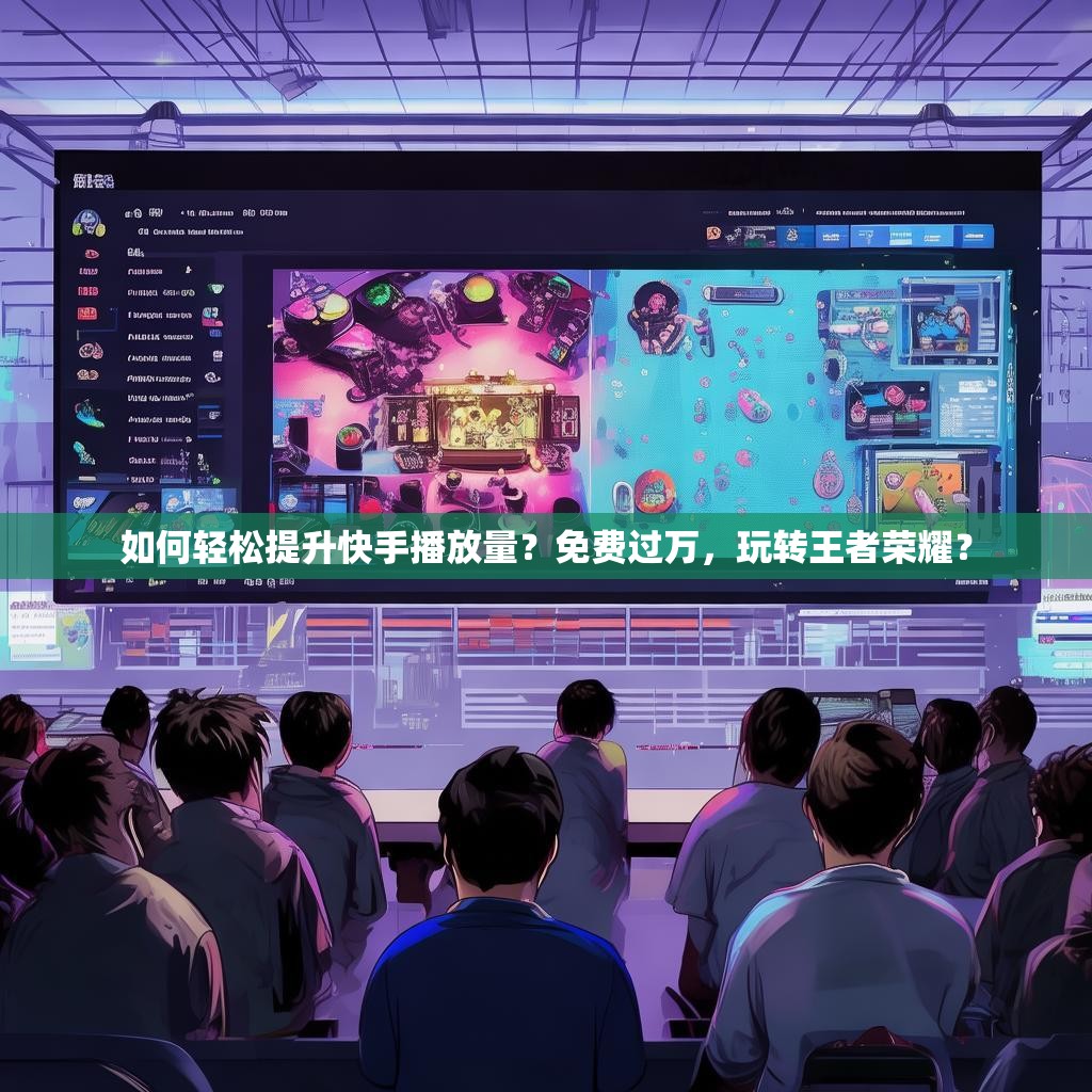 如何轻松提升快手播放量？免费过万，玩转王者荣耀？