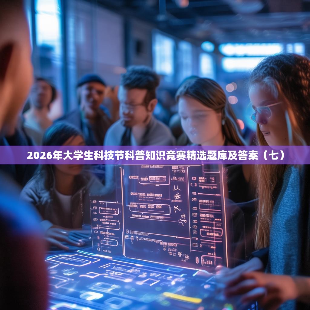 2026年大学生科技节科普知识竞赛精选题库及答案（七）