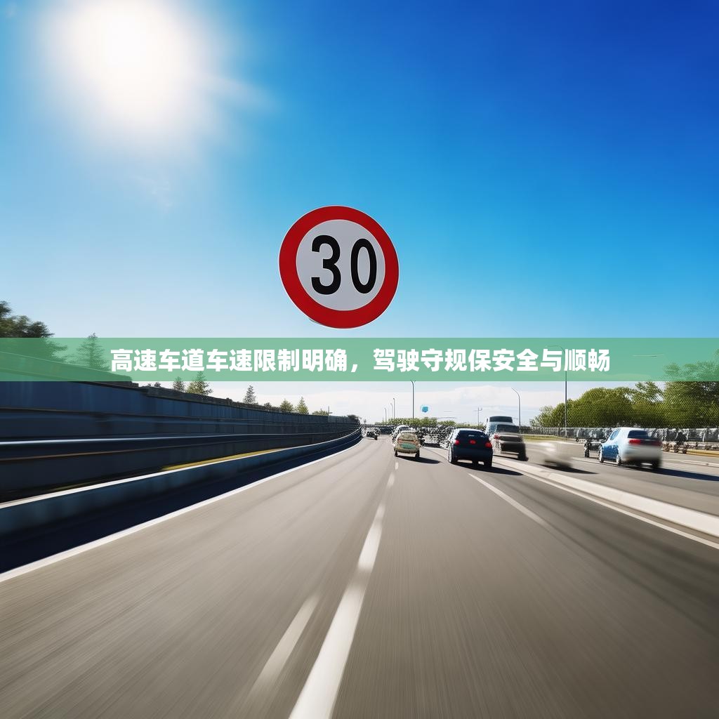 高速车道车速限制明确，驾驶守规保安全与顺畅