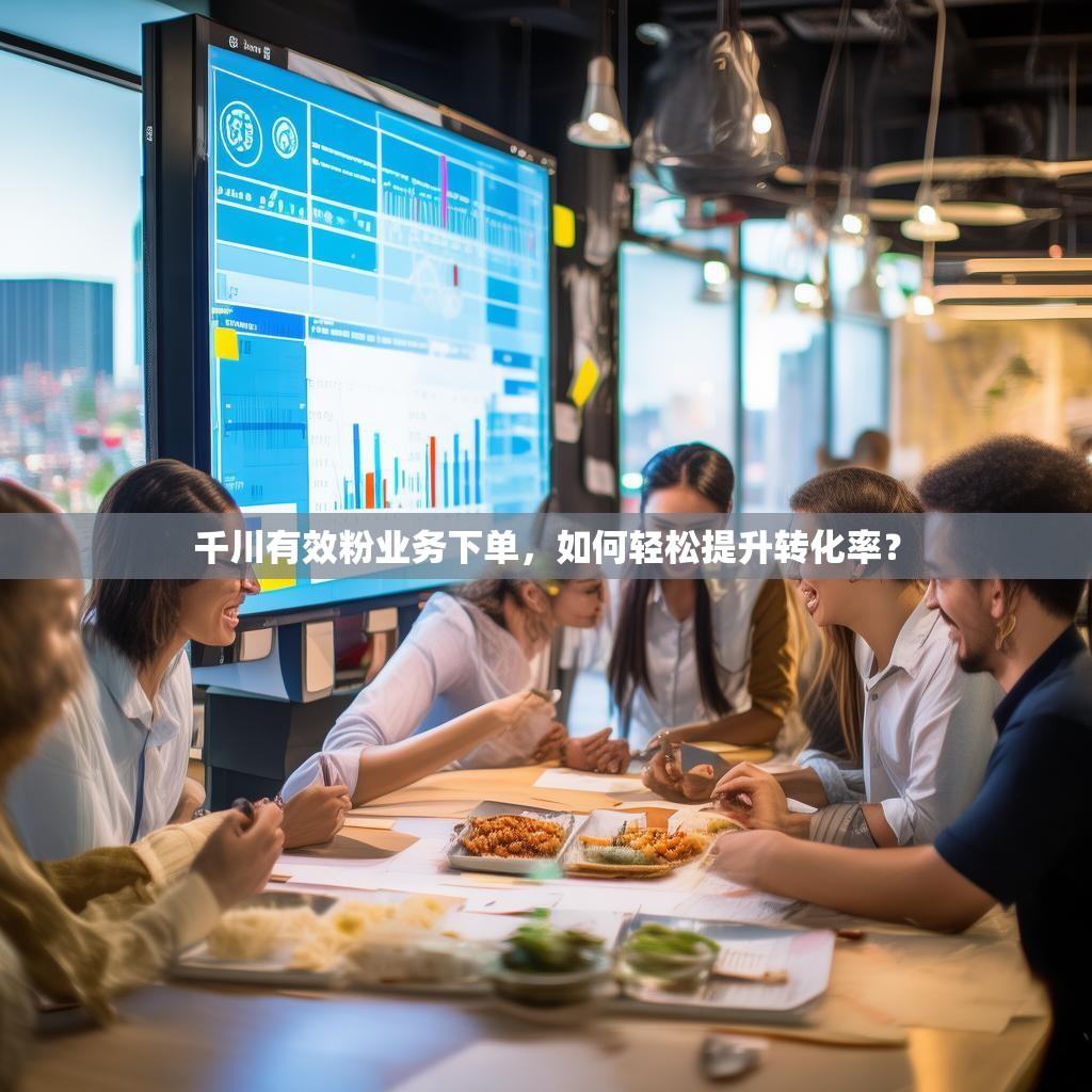 千川有效粉业务下单,如何轻松提升转化率?