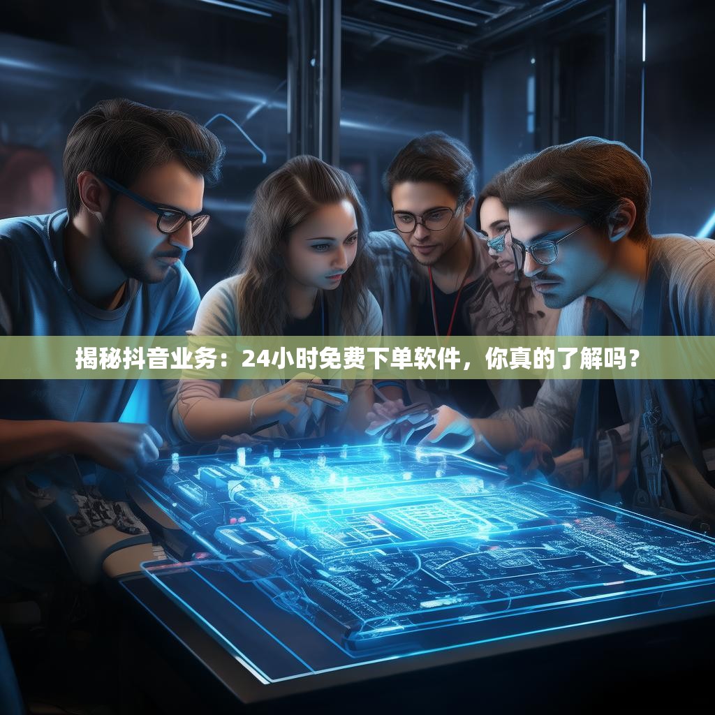 揭秘抖音业务：24小时免费下单软件，你真的了解吗？