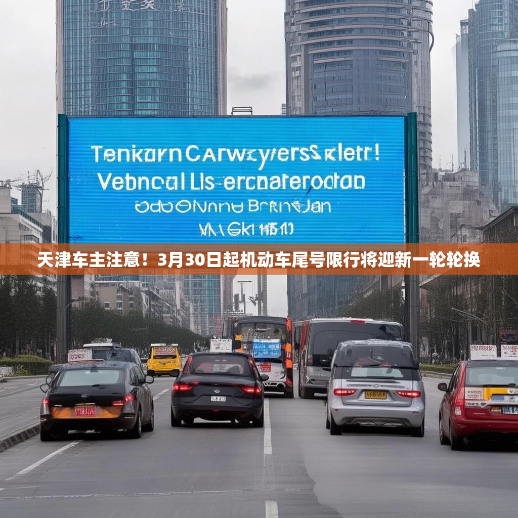 天津车主注意！3月30日起机动车尾号限行将迎新一轮轮换