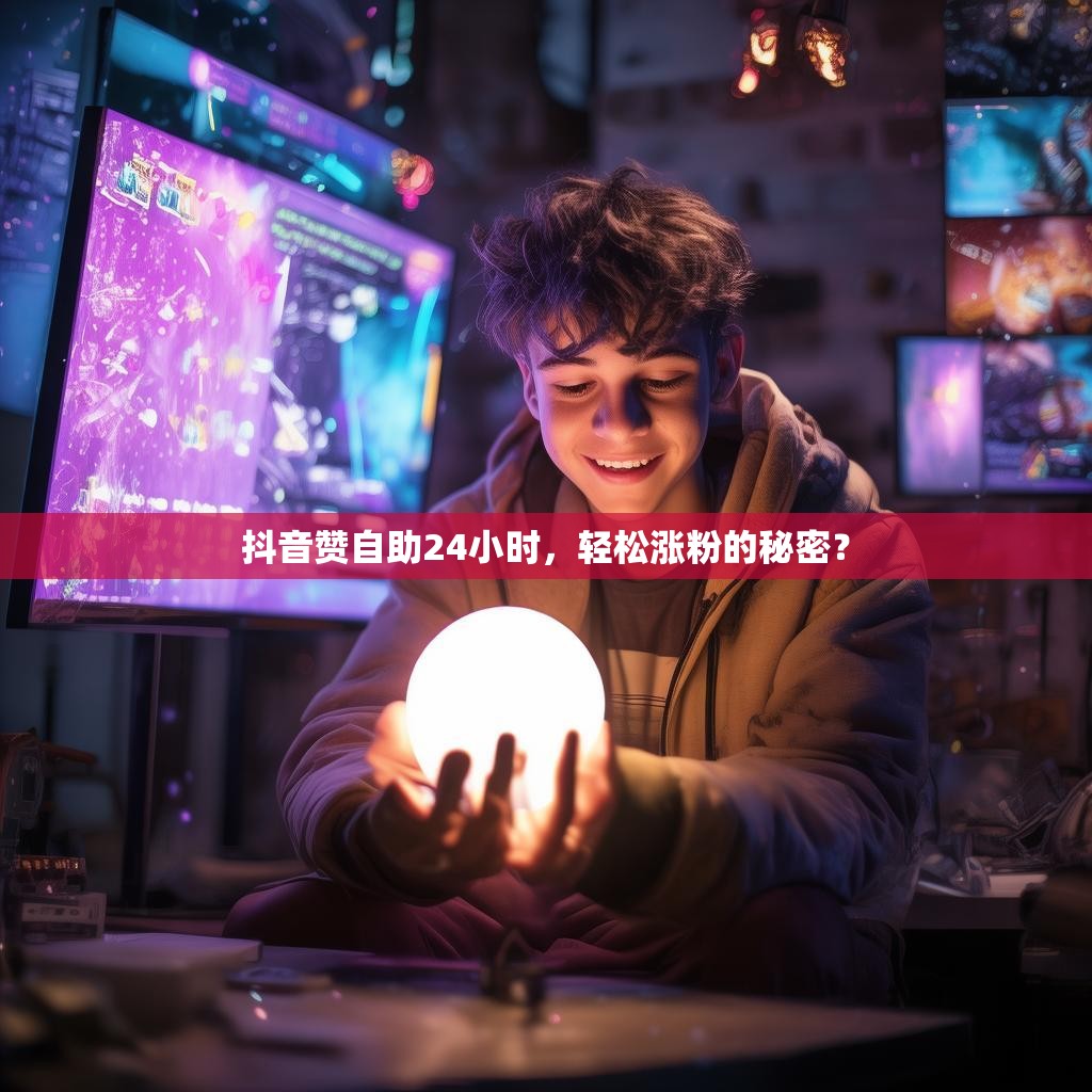 抖音赞自助24小时，轻松涨粉的秘密？