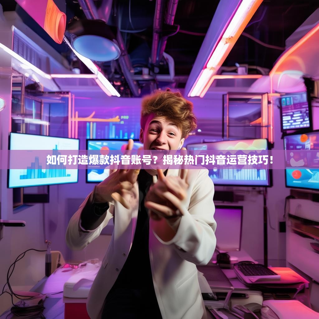 如何打造爆款抖音账号？揭秘热门抖音运营技巧！
