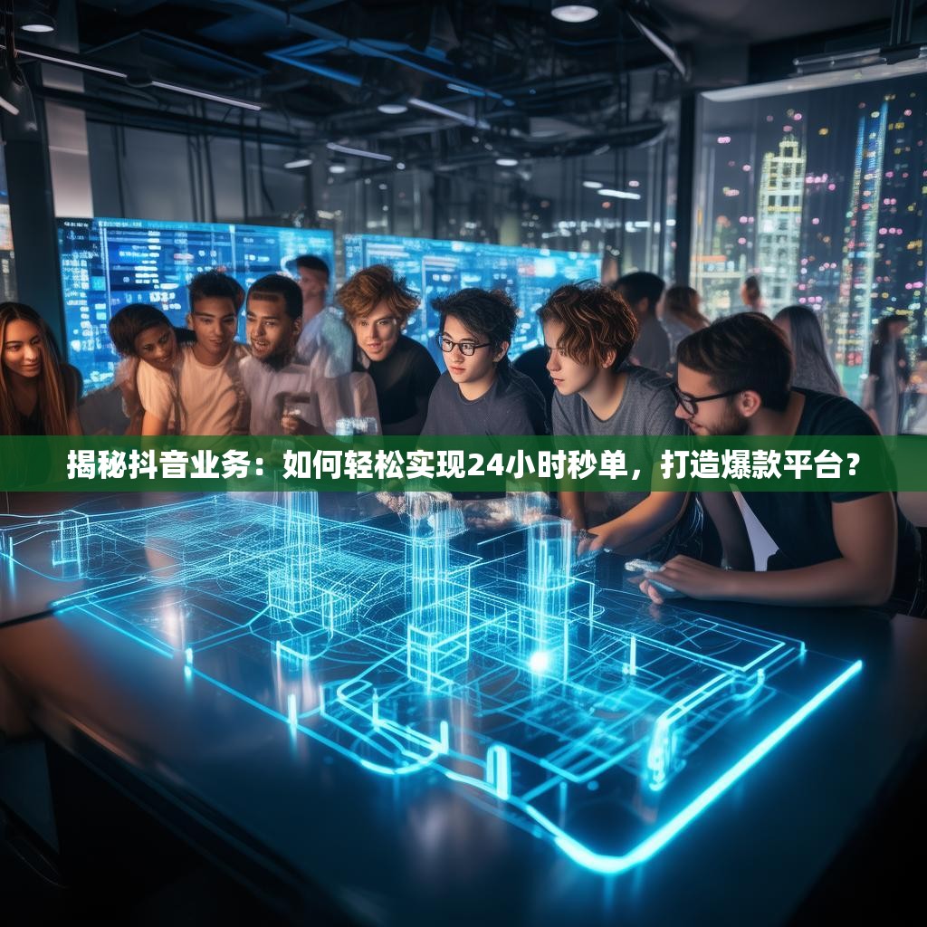 揭秘抖音业务：如何轻松实现24小时秒单，打造爆款平台？