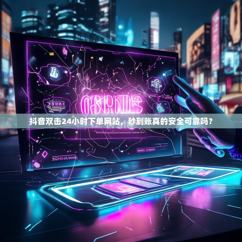 抖音双击24小时下单网站，秒到账真的安全可靠吗？