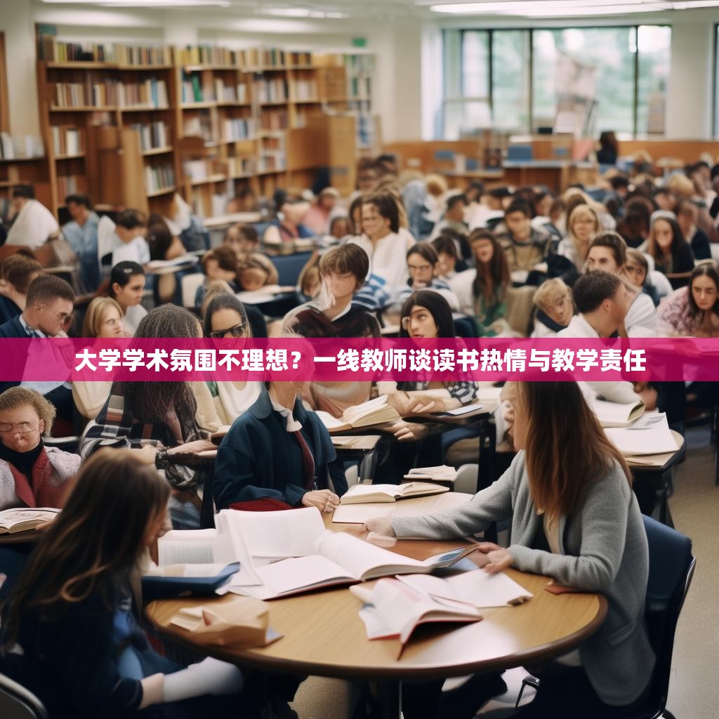 大学学术氛围不理想？一线教师谈读书热情与教学责任