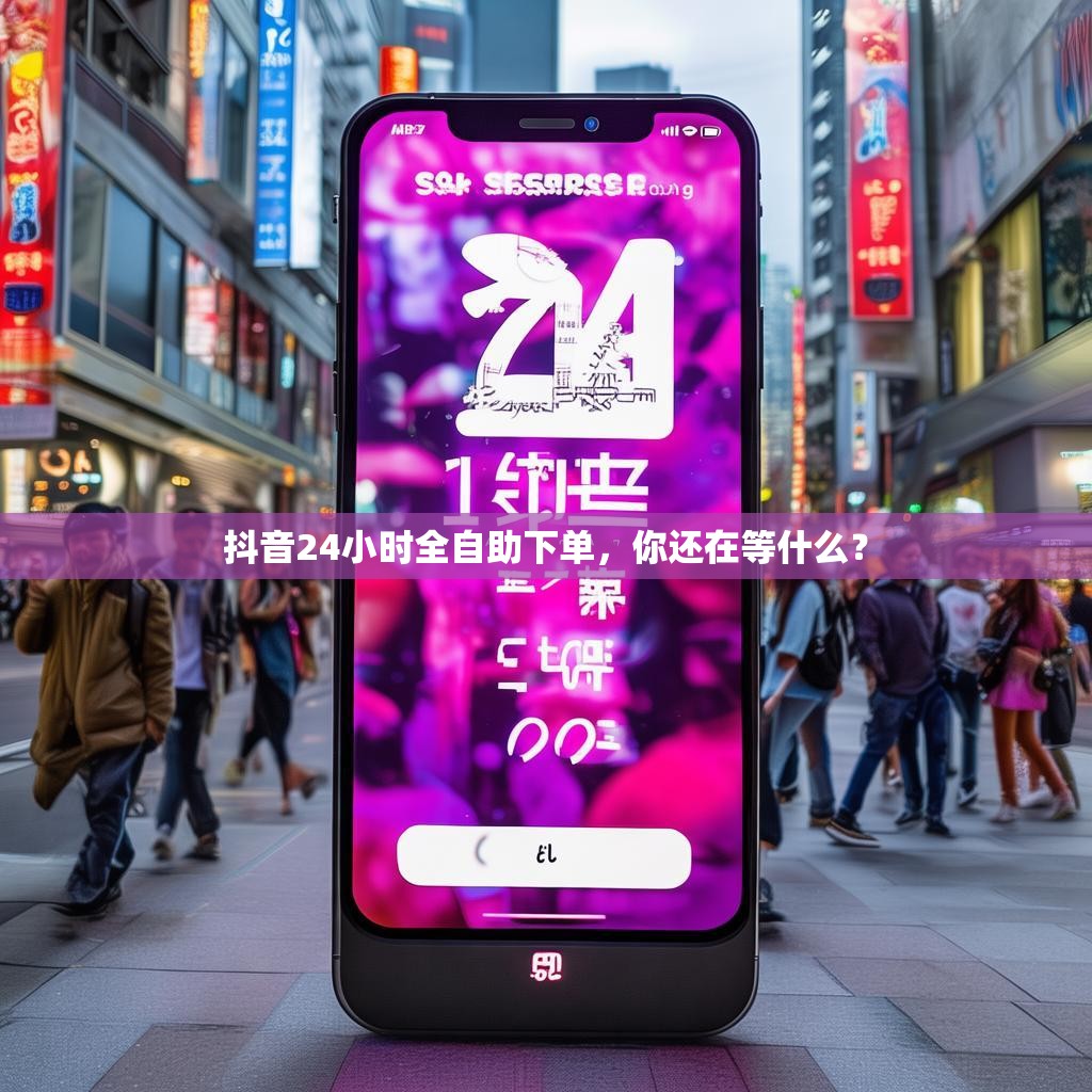 抖音24小时全自助下单，你还在等什么？