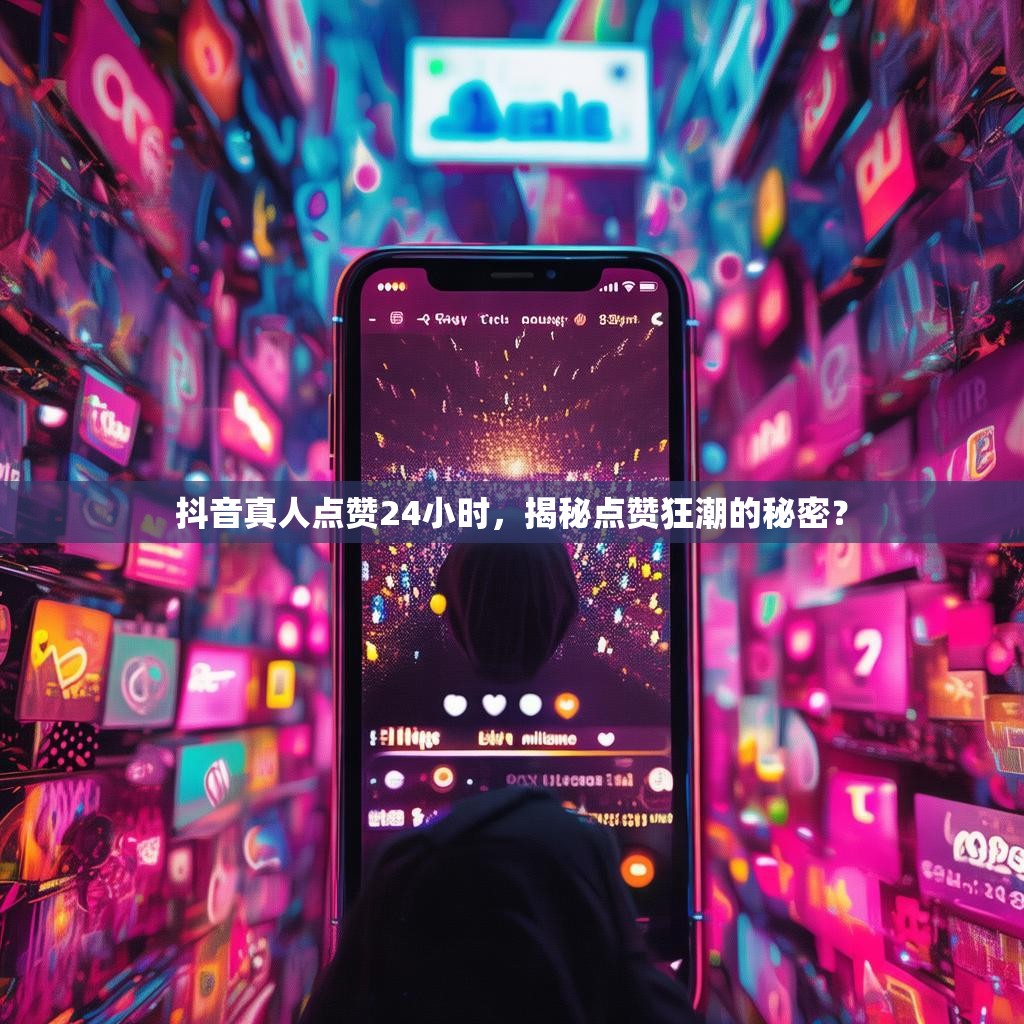 抖音真人点赞24小时,揭秘点赞狂潮的秘密?