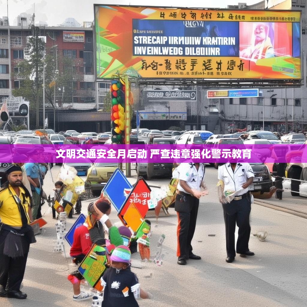 文明交通安全月启动 严查违章强化警示教育