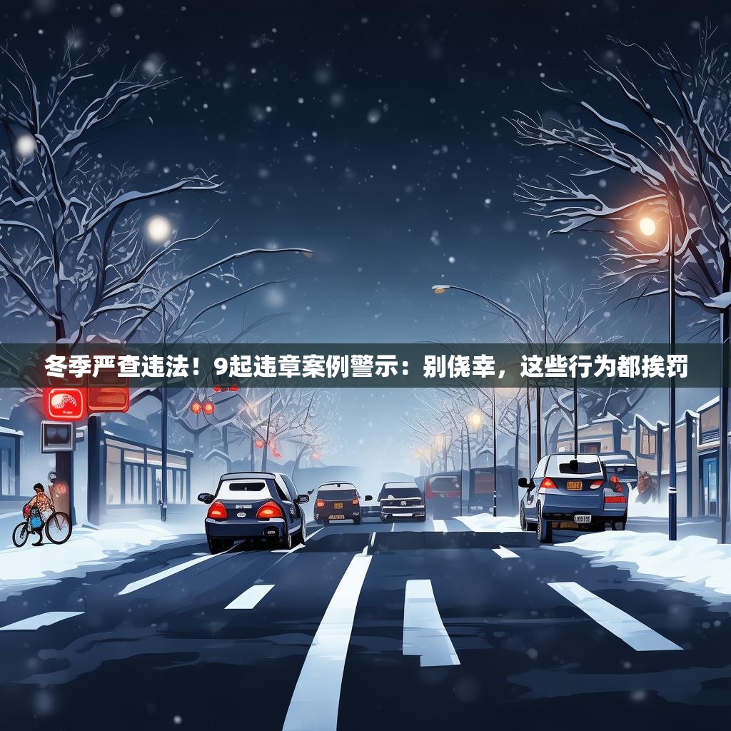 冬季严查违法！9起违章案例警示：别侥幸，这些行为都挨罚