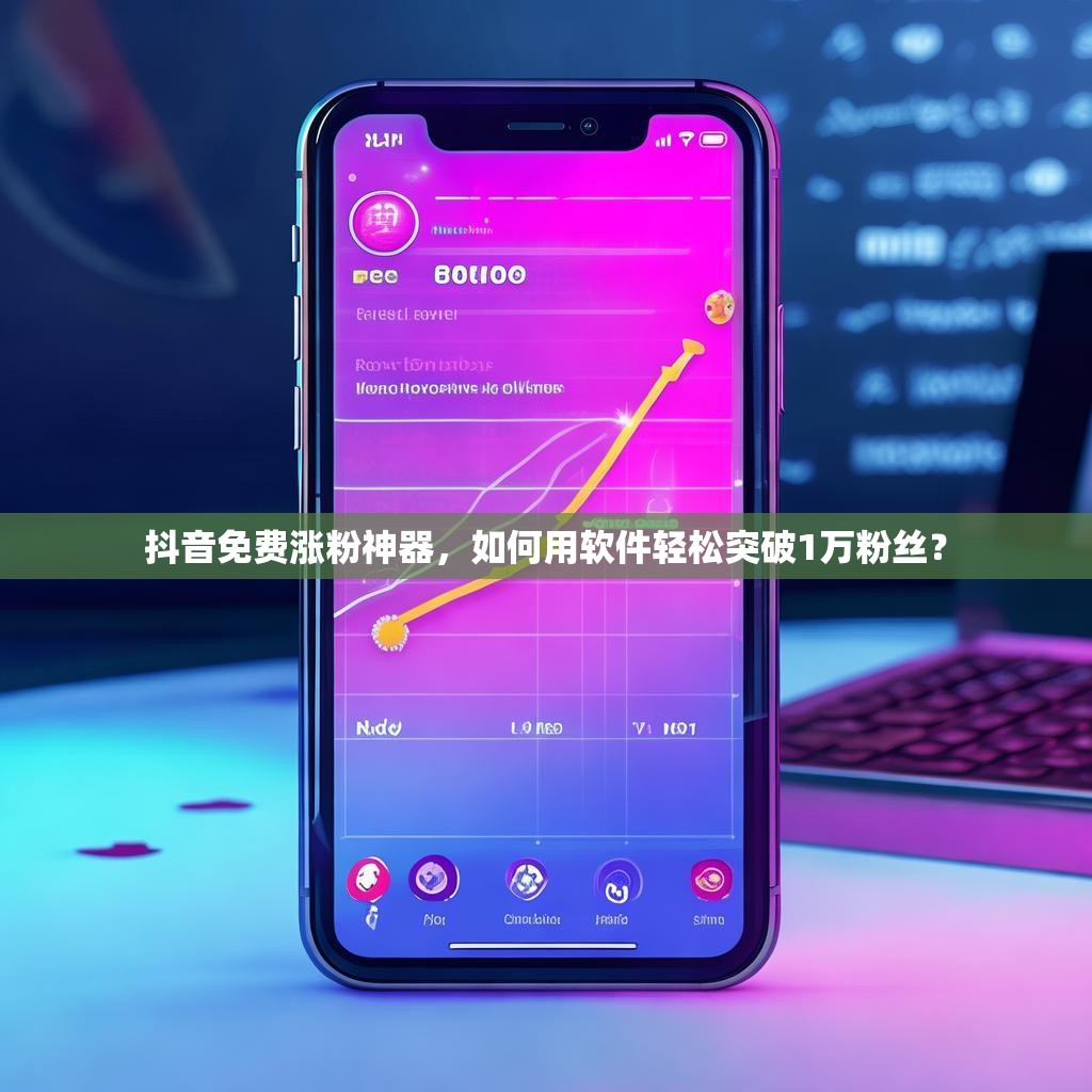 抖音免费涨粉神器，如何用软件轻松突破1万粉丝？