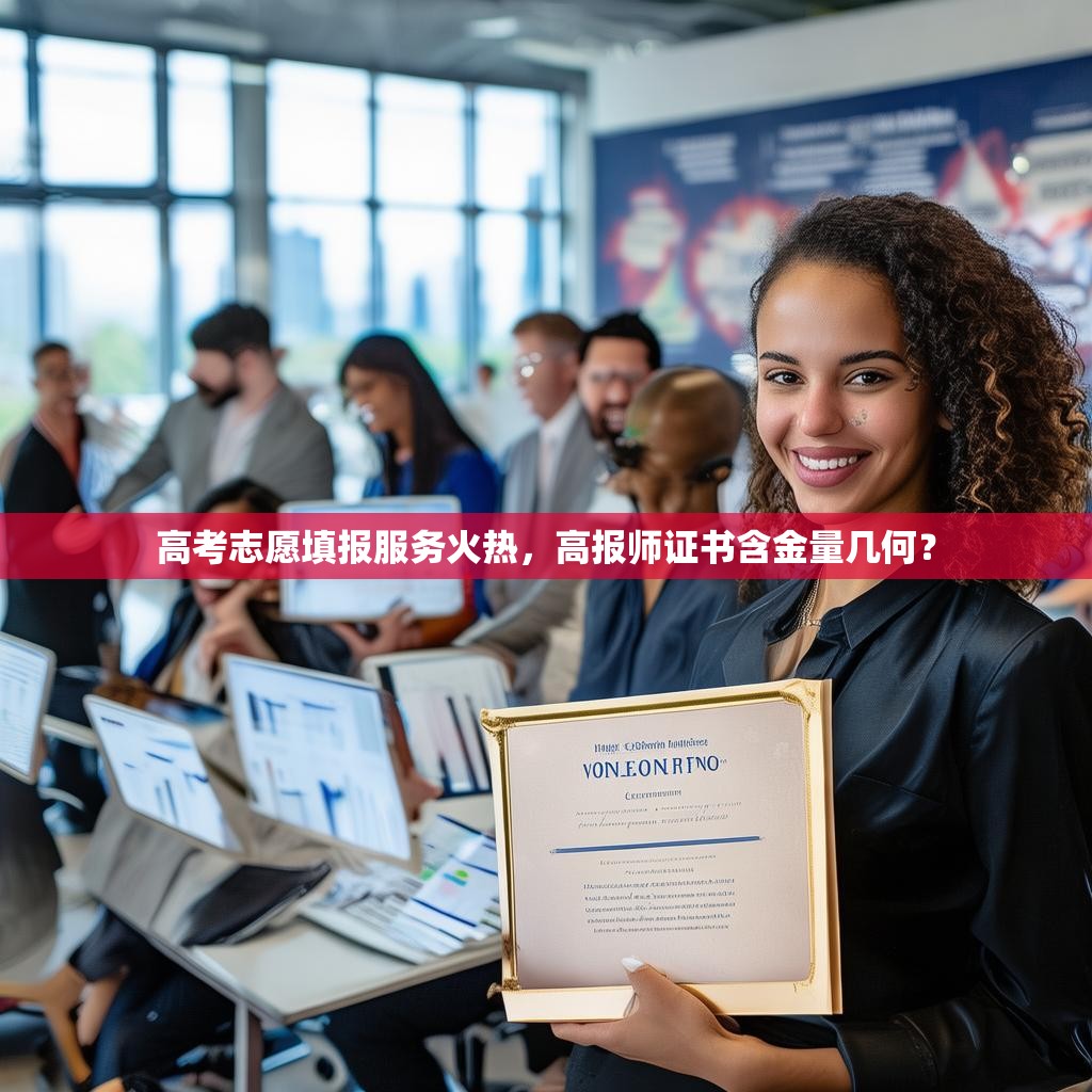 高考志愿填报服务火热，高报师证书含金量几何？