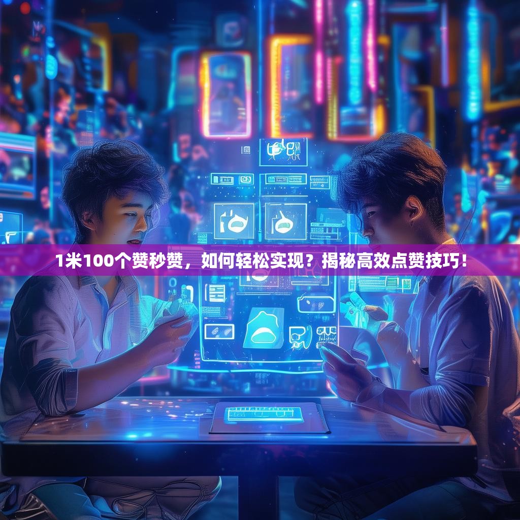 1米100个赞秒赞，如何轻松实现？揭秘高效点赞技巧！