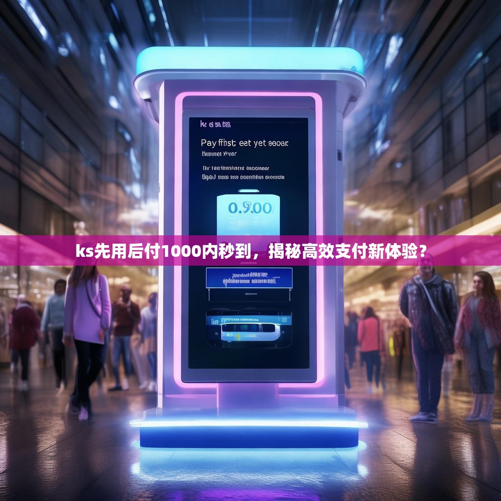 ks先用后付1000内秒到，揭秘高效支付新体验？