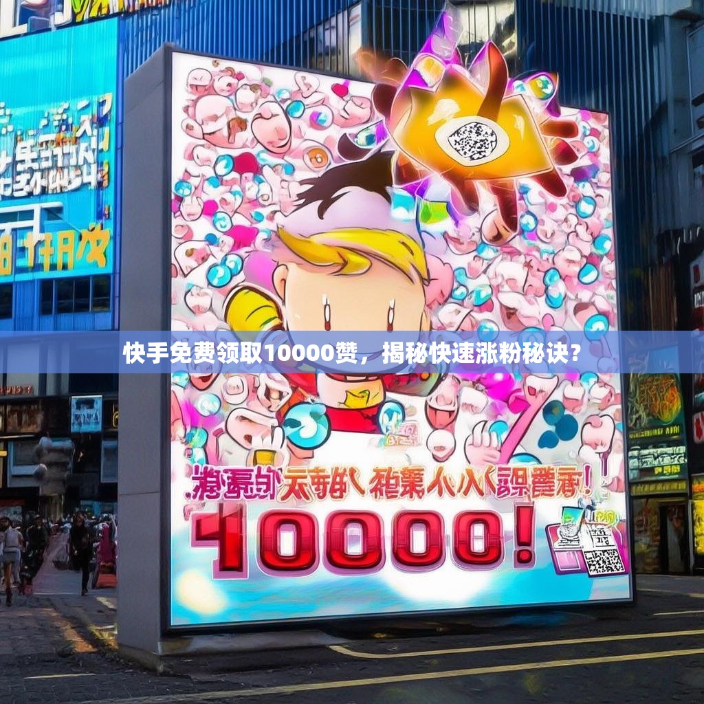 快手免费领取10000赞，揭秘快速涨粉秘诀？