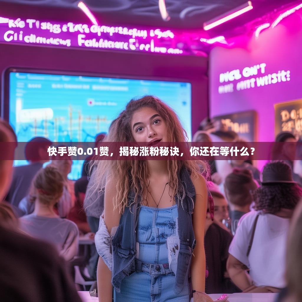 快手赞0.01赞，揭秘涨粉秘诀，你还在等什么？