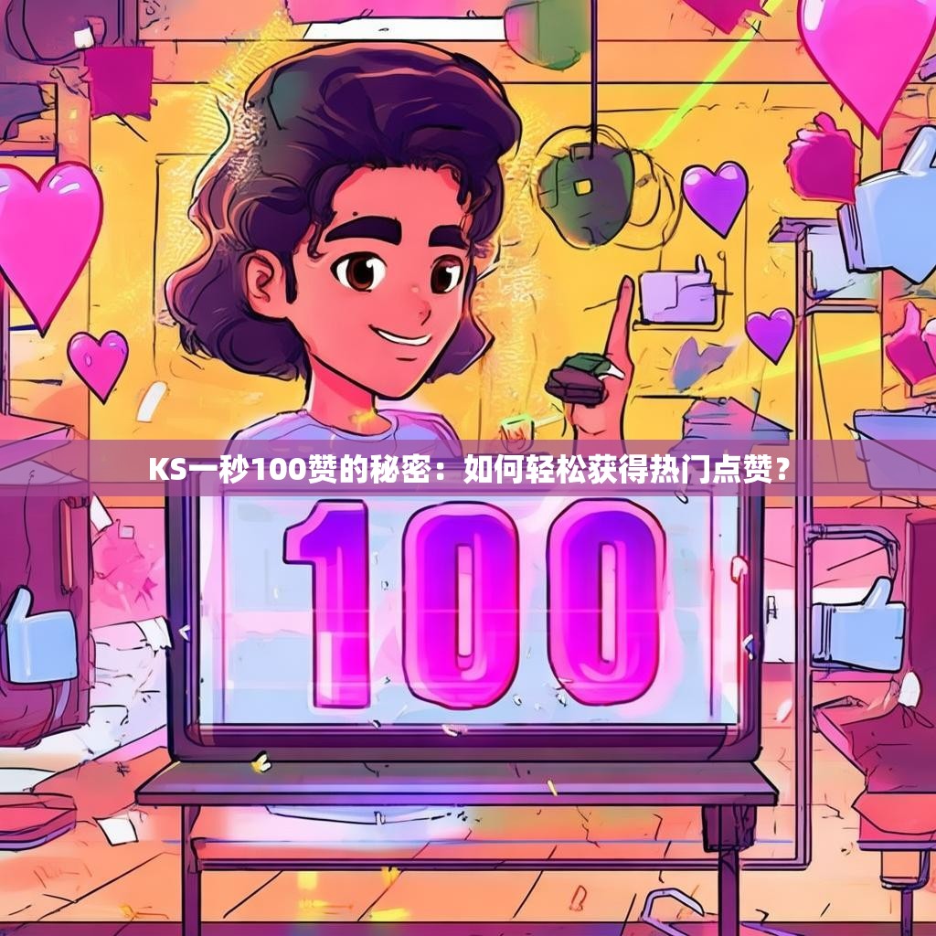 KS一秒100赞的秘密：如何轻松获得热门点赞？