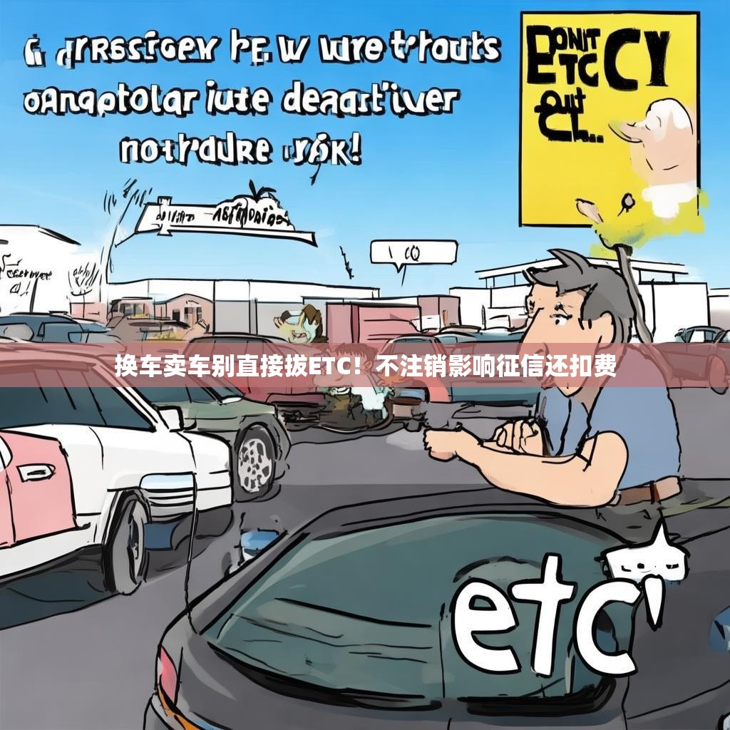 换车卖车别直接拔ETC!不注销影响征信还扣费