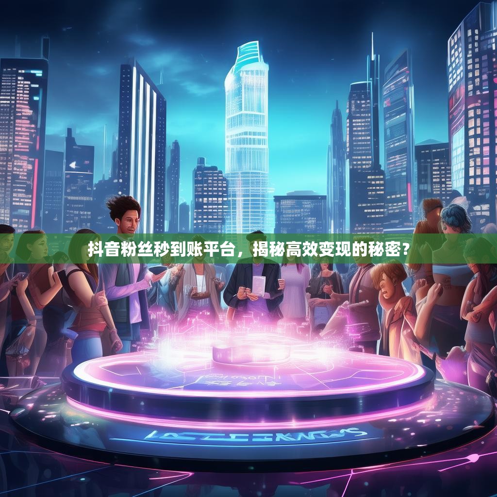 抖音粉丝秒到账平台，揭秘高效变现的秘密？