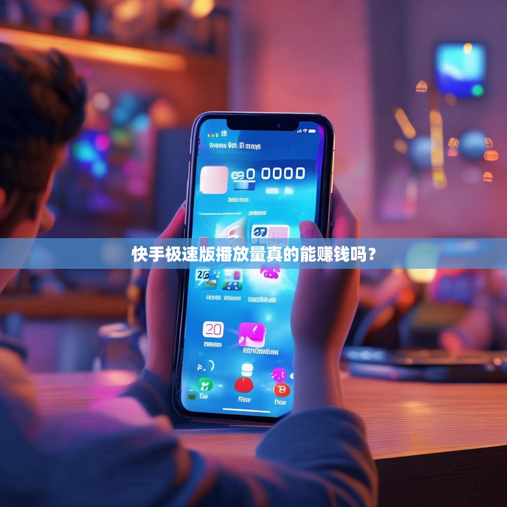 快手极速版播放量真的能赚钱吗？