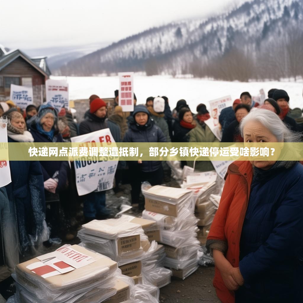 快递网点派费调整遭抵制，部分乡镇快递停运受啥影响？