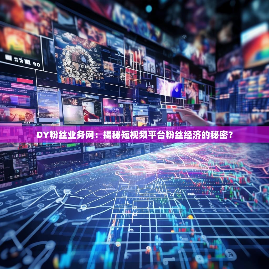 DY粉丝业务网：揭秘短视频平台粉丝经济的秘密？