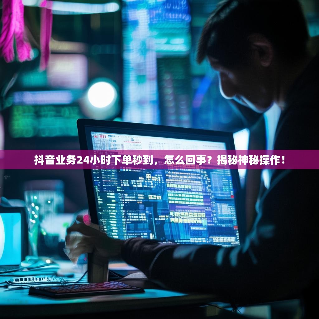 抖音业务24小时下单秒到,怎么回事?揭秘神秘操作!