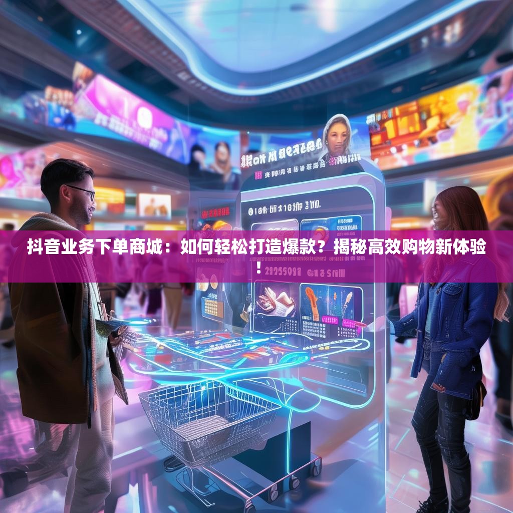 抖音业务下单商城：如何轻松打造爆款？揭秘高效购物新体验！